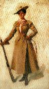 Anders Zorn mrs thompson seton oil painting on canvas